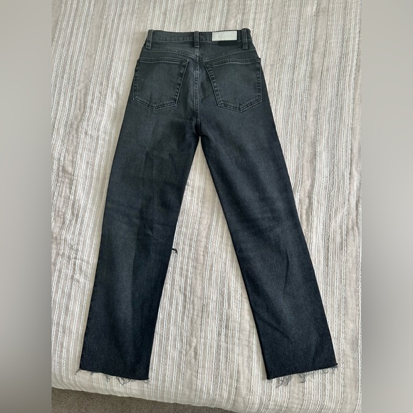 NWOT Re/Done 70s Stove Pipe Cropped Jeans - Picture 6 of 7